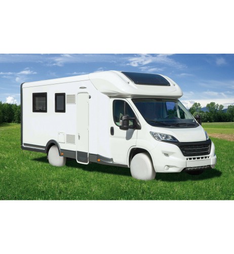 Coppia di coperture di protezione per ruote Tg L 76 81cm