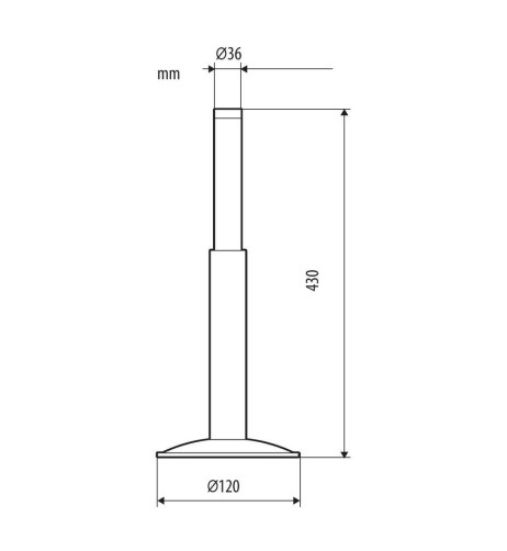 Bilancia per carico timone in alluminio per rimorchi e caravan 50 100Kg