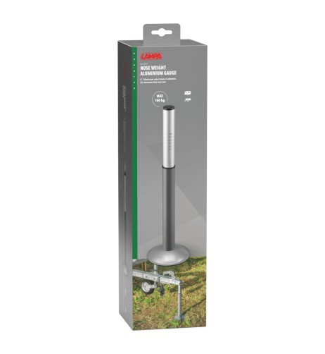 Bilancia per carico timone in alluminio per rimorchi e caravan 50 100Kg