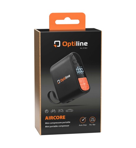 Aircore Mini compressore elettrico portatile con Display digitale