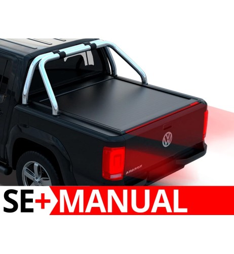Copertura cassone avvolgibile Tessera SE per VW Amarok con roll bar 2010 20