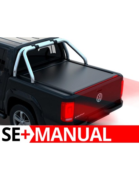 Copertura cassone avvolgibile Tessera SE per VW Amarok con roll bar 2010 20