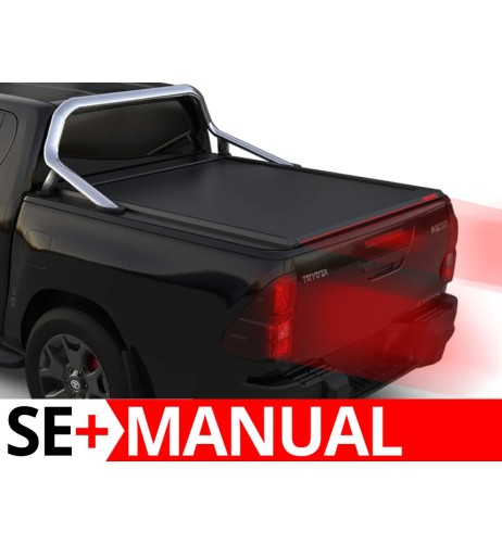 Copertura cassone avvolgibile Tessera SE per Toyota Hilux con roll bar dal