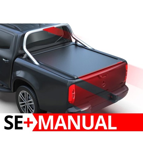Copertura cassone avvolgibile Tessera SE per Mercedes Classe X con roll bar