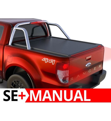 Copertura cassone avvolgibile Tessera SE per Ford Ranger con roll bar 2012 