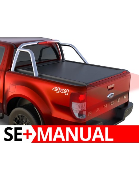 Copertura cassone avvolgibile Tessera SE per Ford Ranger con roll bar 2012 