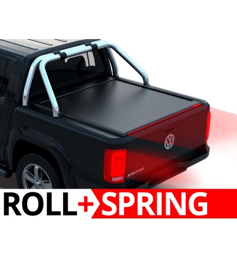 Copertura cassone avvolgibile Roll per Volkswagen Amarok con roll bar 2010