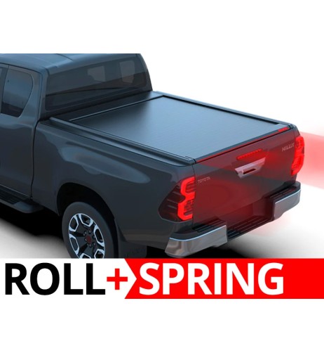 Copertura cassone avvolgibile Roll per Toyota Hilux Extra Cab dal 2016