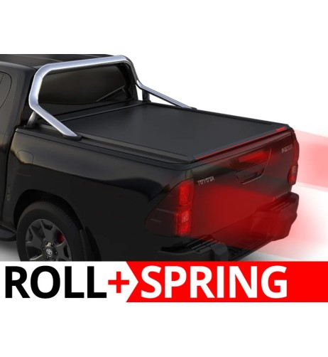 Copertura cassone avvolgibile Roll per Toyota Hilux con roll bar dal 2016