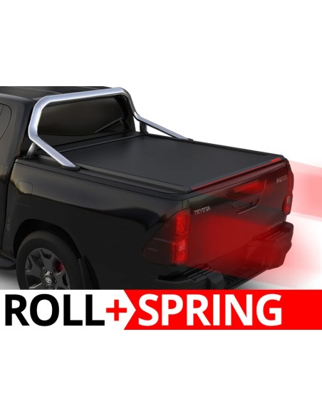 Copertura cassone avvolgibile Roll per Toyota Hilux con roll bar dal 2016