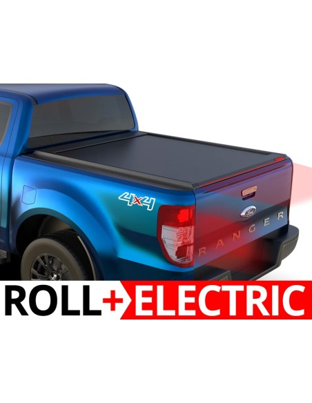 Copertura cassone avvolgibile Roll per Ford Ranger doppia cabina 2012 2022