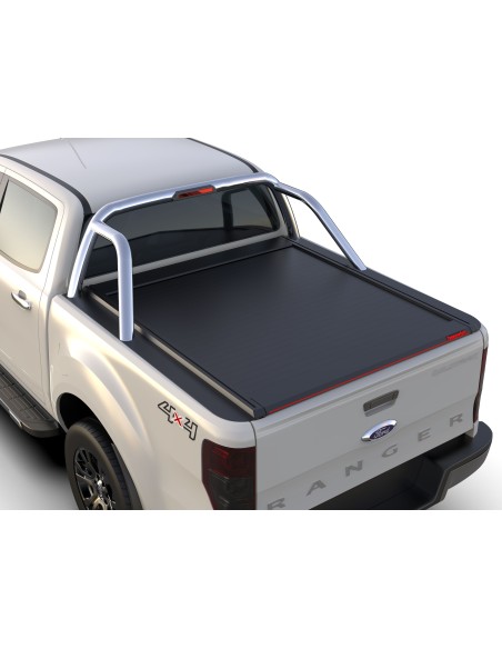 Copertura cassone avvolgibile Roll per Ford Ranger con roll bar 2012 2022