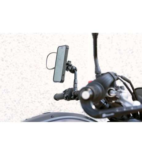Attacco per custodia smartphone Opti con morsetto diametro 9 14 mm