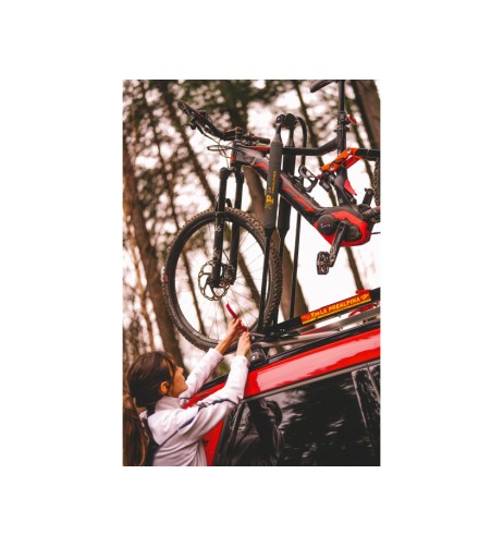 Portabici da tetto per barre portatutto Prealpina Senior 7009