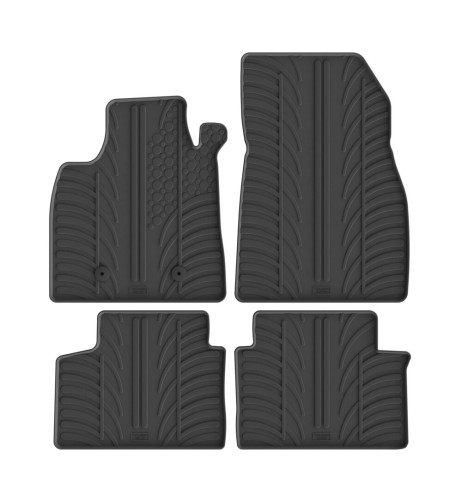 Set tappetini su misura gomma per Dacia Duster Hybrid dal 2024