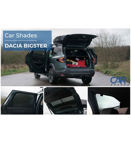 Kit tendine oscuranti parasole su misura Dacia Bigster dal 2025