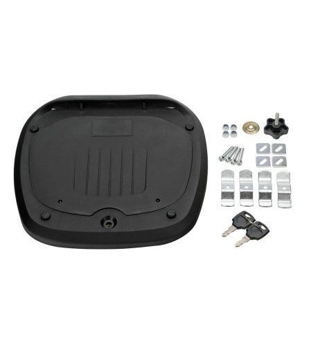 Bauletto moto Box 45B 45 litri Nero