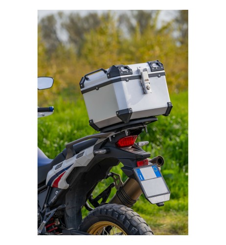 Bauletto moto Box 45B 45 litri Argento