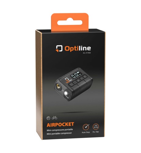 Airpocket Mini compressore elettrico portatile con Display digitale