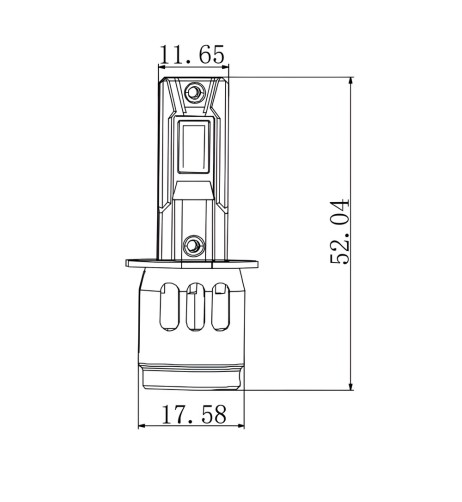 Lampada conversione a LED Halo Neptune Series H3 35W
