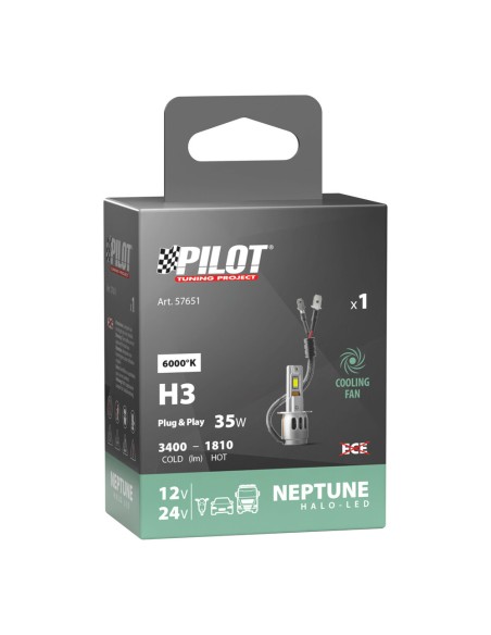 Lampada conversione a LED Halo Neptune Series H3 35W