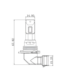 Lampada conversione a LED Halo Neptune Series HB4 9006 38W 2