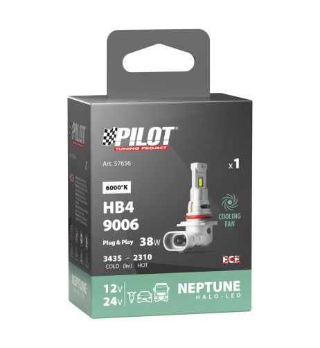 Lampada conversione a LED Halo Neptune Series HB4 9006 38W