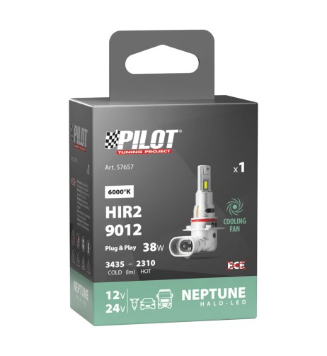 Lampada conversione a LED Halo Neptune Series HIR2 9012 38W