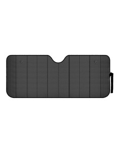 Scudo termico per parabrezza furgoni Nero opaco L 85x160cm