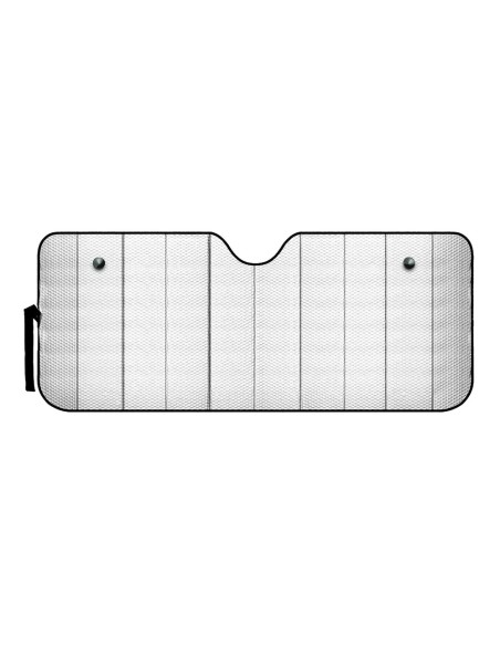 Scudo termico per parabrezza furgoni Nero opaco L 85x160cm