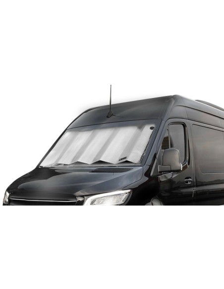 Scudo termico per parabrezza furgoni Nero opaco L 85x160cm