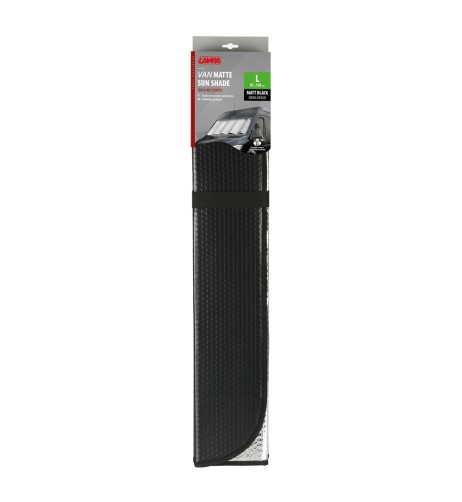 Scudo termico per parabrezza furgoni Nero opaco L 85x160cm
