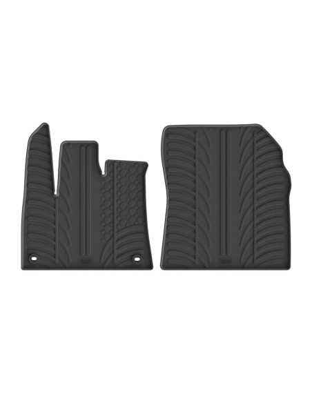 Set tappetini su misura gomma per Opel Combo Cargo dal 2018 fix ovale