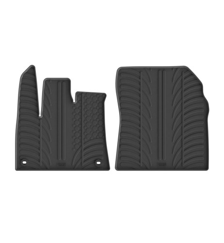 Set tappetini su misura gomma per Peugeot Partner van dal 2018 fix ovale