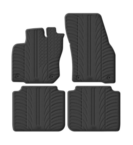 Set tappetini su misura gomma per VW Tayron dal 2024