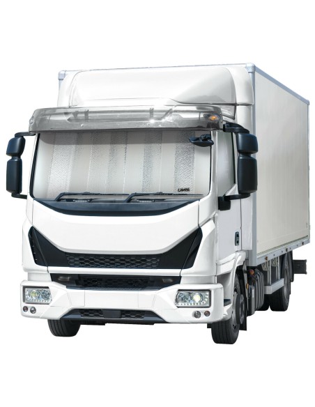 Scudo termico per parabrezza camion Nero opaco XL 90x180cm