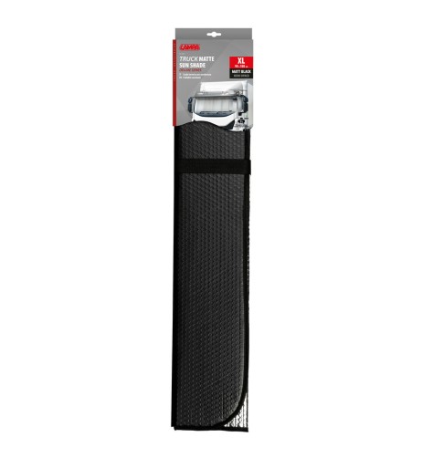 Scudo termico per parabrezza camion Nero opaco XL 90x180cm