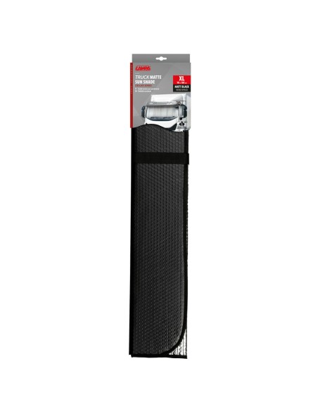 Scudo termico per parabrezza camion Nero opaco XL 90x180cm