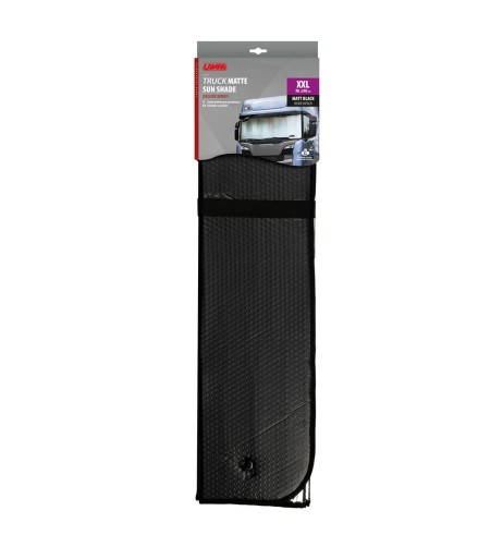 Scudo termico per parabrezza camion Nero opaco XXL 90x240cm