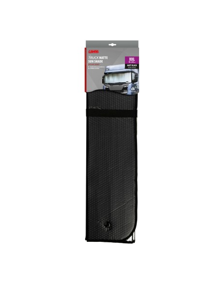 Scudo termico per parabrezza camion Nero opaco XXL 90x240cm