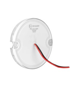 Luce ingombro perimetrale tonda 4 Led 12 24V Bianco 2