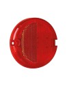 Luce ingombro perimetrale tonda 4 Led 12 24V Rosso