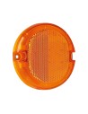 Luce ingombro perimetrale tonda 4 Led 12 24V Arancio
