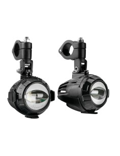 Kit 2 faretti Fog X2 ausiliari omologati fendinebbia a Led 12V 11W