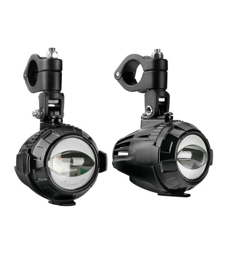 Kit 2 faretti Fog X2 ausiliari omologati fendinebbia a Led 12V 11W