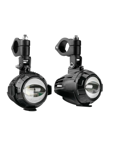 Kit 2 faretti Fog X2 ausiliari omologati fendinebbia a Led 12V 11W