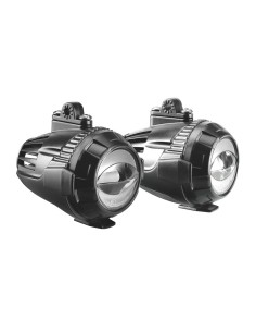 Kit 2 faretti Fog X2 ausiliari omologati fendinebbia a Led 12V 11W 2