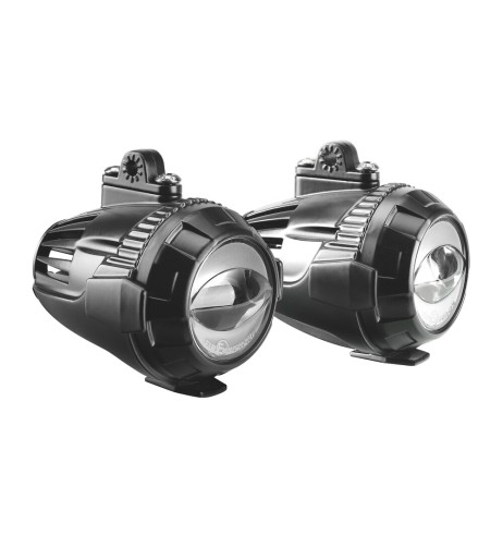 Kit 2 faretti Fog X2 ausiliari omologati fendinebbia a Led 12V 11W