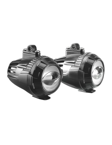 Kit 2 faretti Fog X2 ausiliari omologati fendinebbia a Led 12V 11W