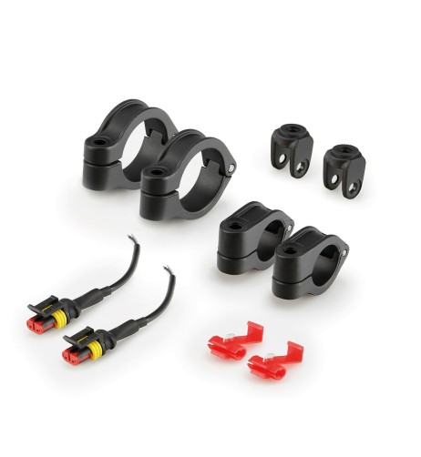 Kit 2 faretti Fog X2 ausiliari omologati fendinebbia a Led 12V 11W